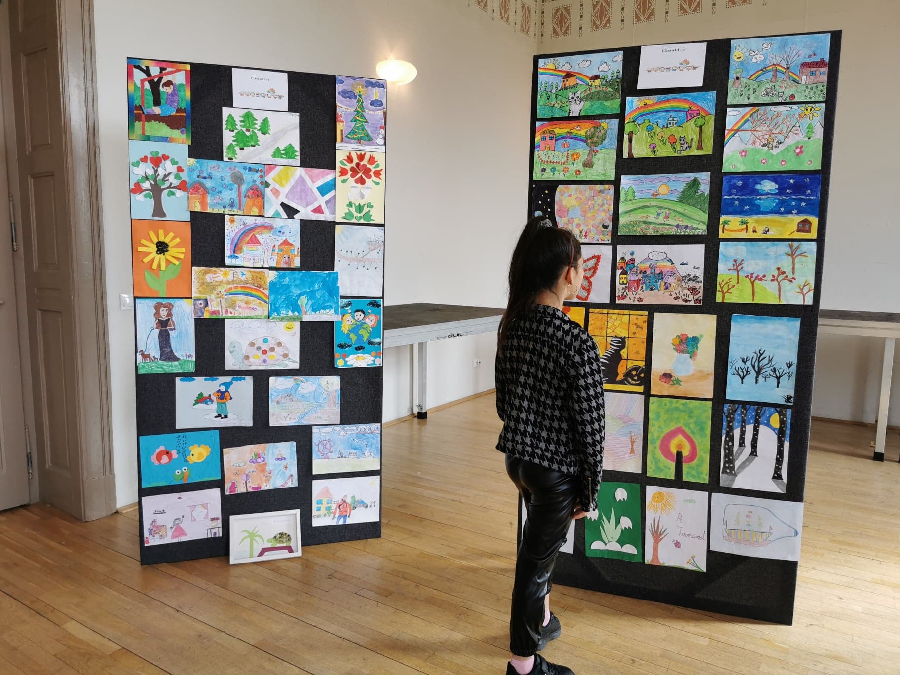 Expoziție cu lucrările la proiectului educațional ,,SURÂSUL UNUI COPIL"