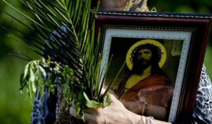 Obiceiul palmierului din Duminica Floriilor, tradiție păstrată peste veacuri de șvabii sătmăreni