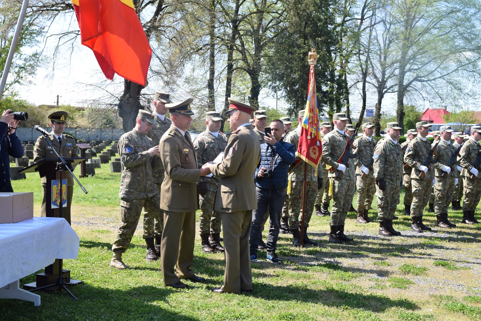 FOTOGALERIE. Veteranii de război sătmăreni, cinstiți cum se cuvine