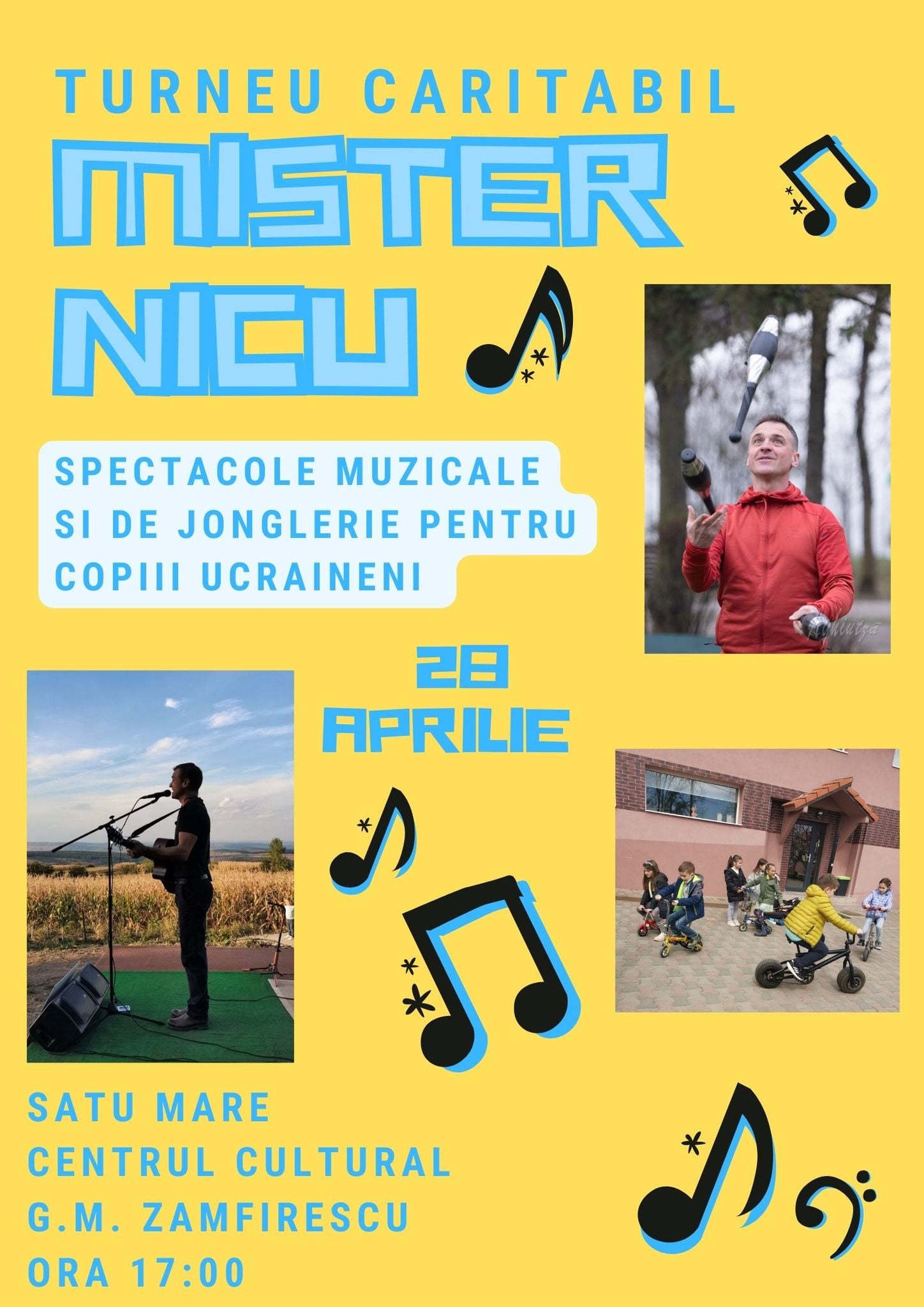 Turneu caritabil "Mister Nicu" pentru copii