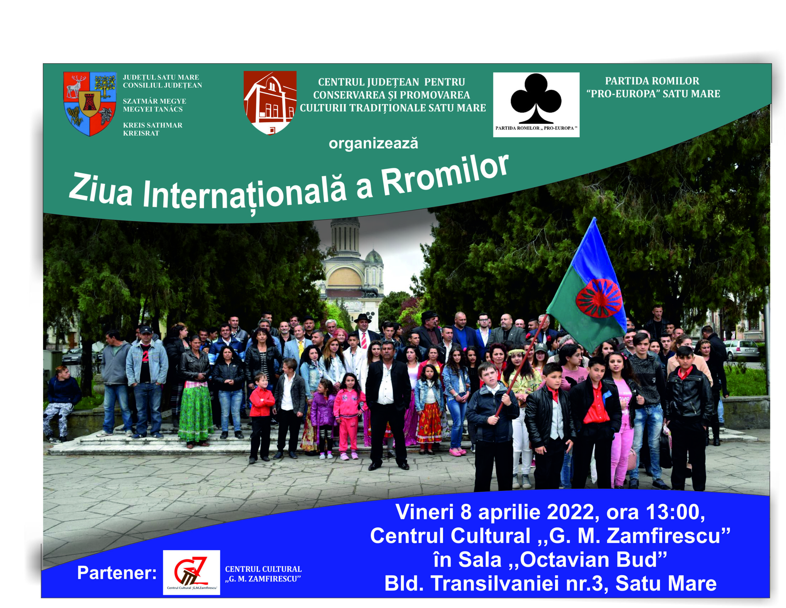 Ziua Internațională a Rromilor sărbătorită la Satu Mare