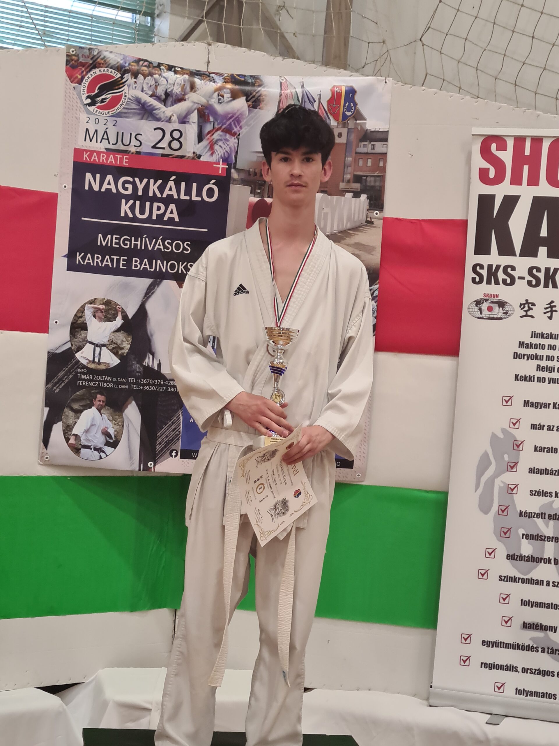 Samuraii au impresionat la Karate Nagykallo Cup