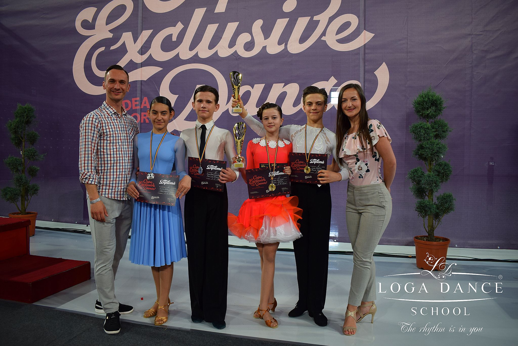 Loga Dance School a impresionat  la Cupa Exclusive