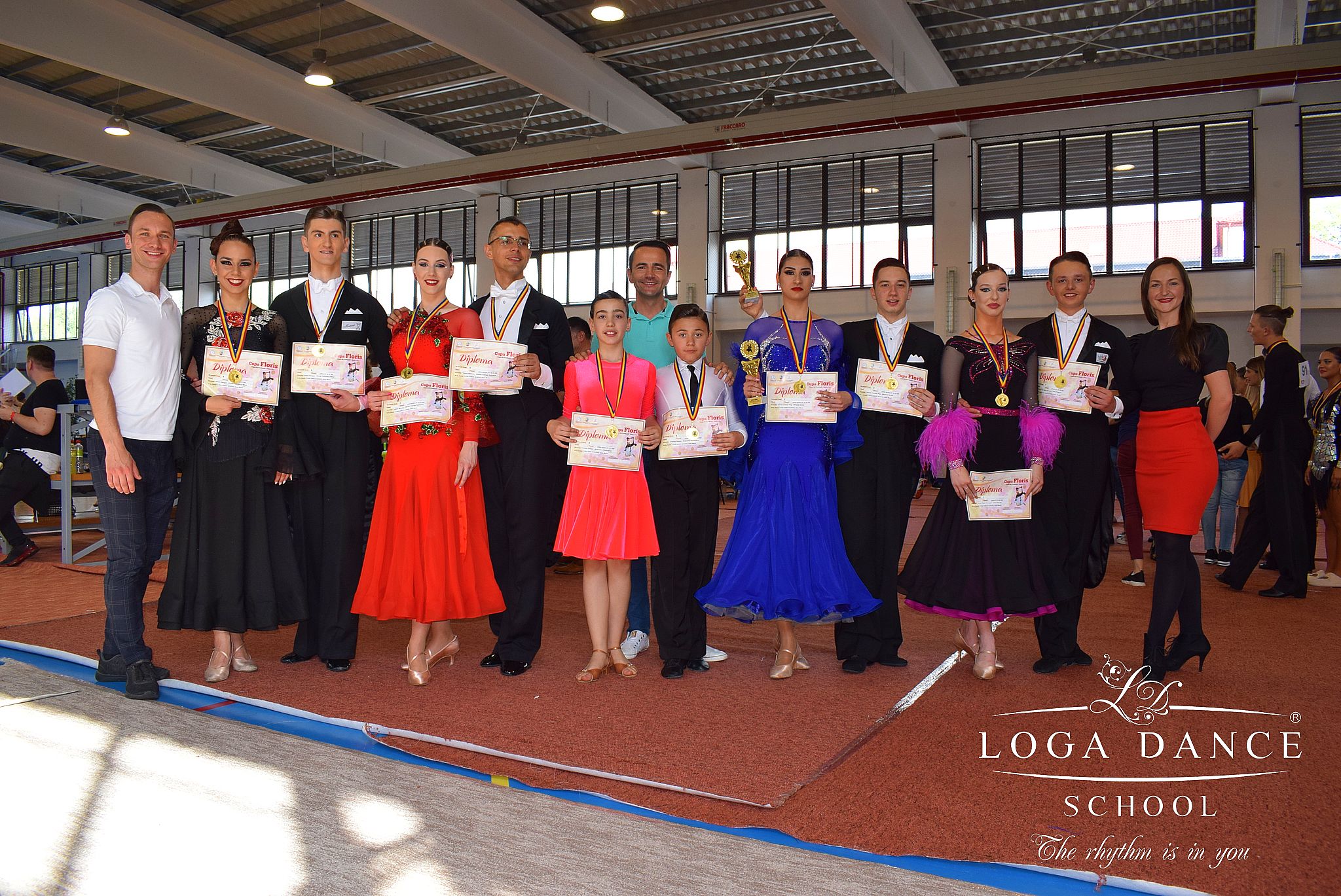 Loga Dance School pe podium la Cupa Floris de la Bistrița