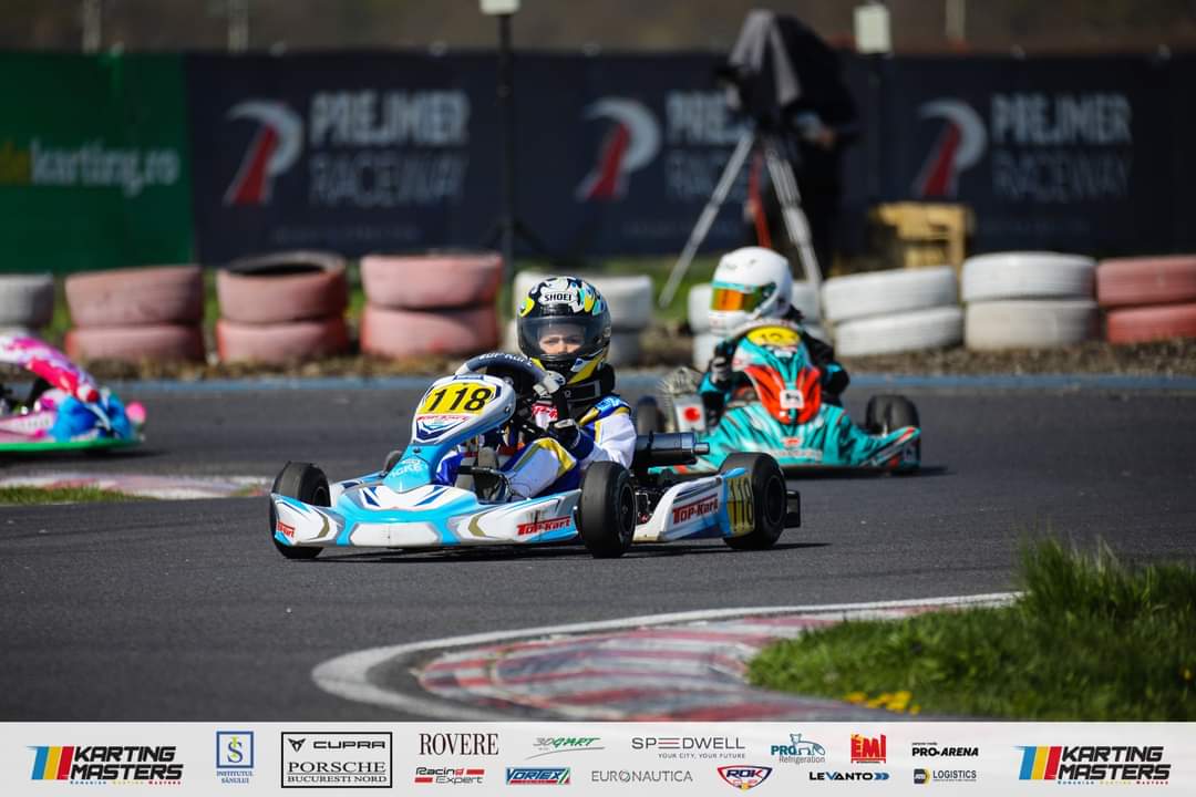 Darren Betea se impune în stil de mare campion la Romanian Karting Masters