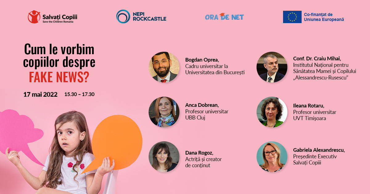 Cum le vorbim copiilor despre fake news?