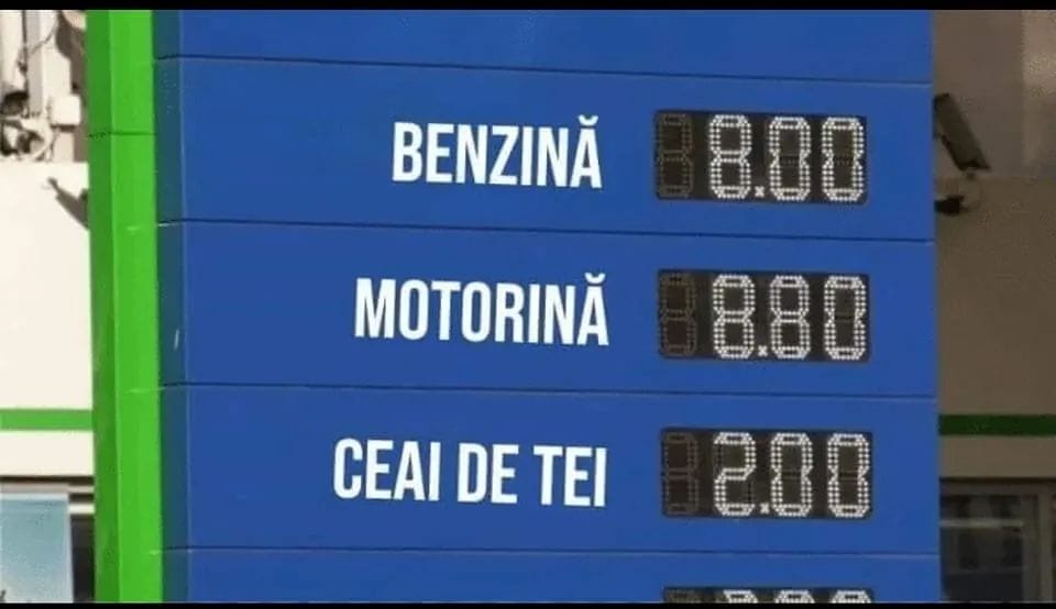 Despre ceaiul de tei  și turismul  la pompă