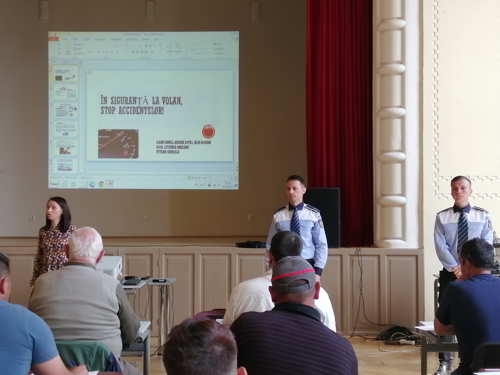 În siguranță la volan. Stop accidentelor rutiere!