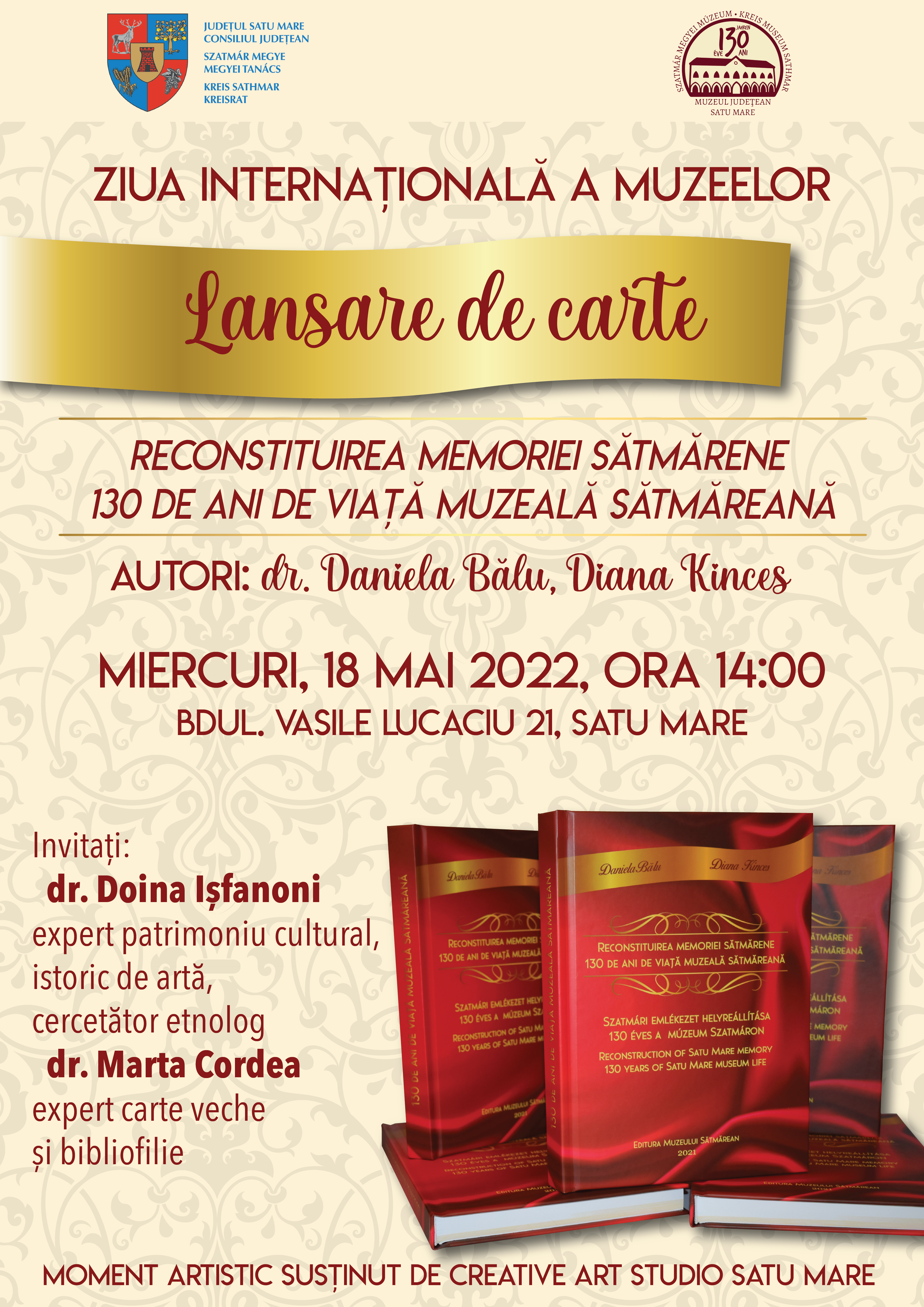 Lansare de carte la Muzeul Satu Mare