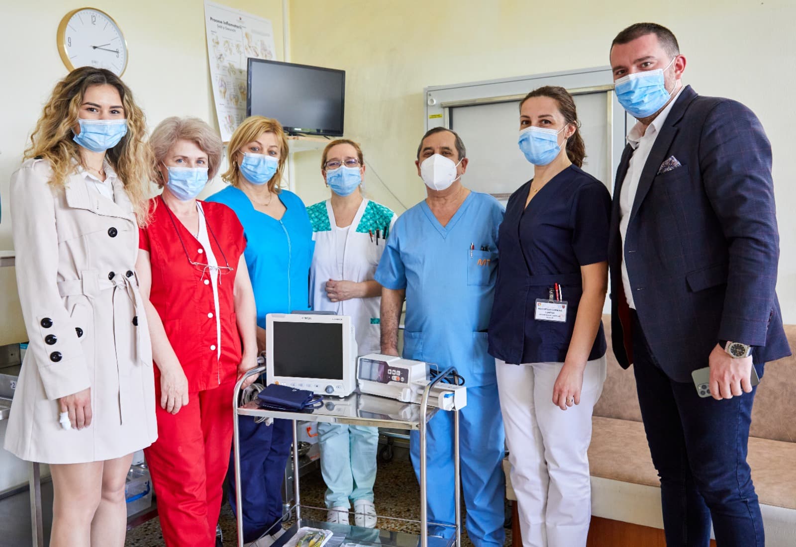 Donație de aparatură medicală din partea unei asociații caritabile pentru secție de Ortopedie a Spitalului Județean de Urgență Satu Mare