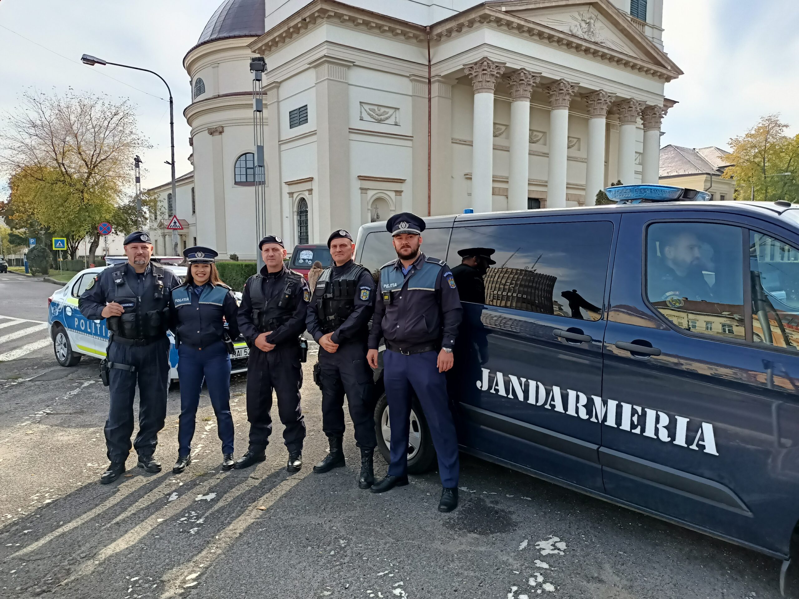 Jandarmii sătmăreni, la datorie de Zilele orașului