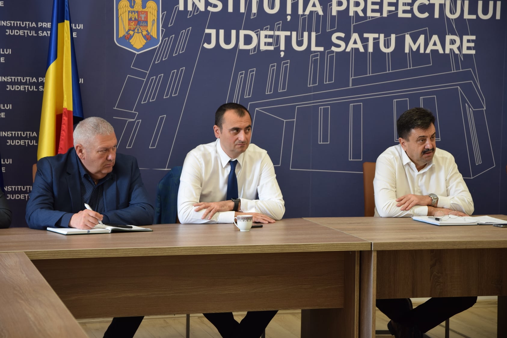 Oficial al MAI s-a aflat timp de două zile într-o vizită de lucru la Prefectură