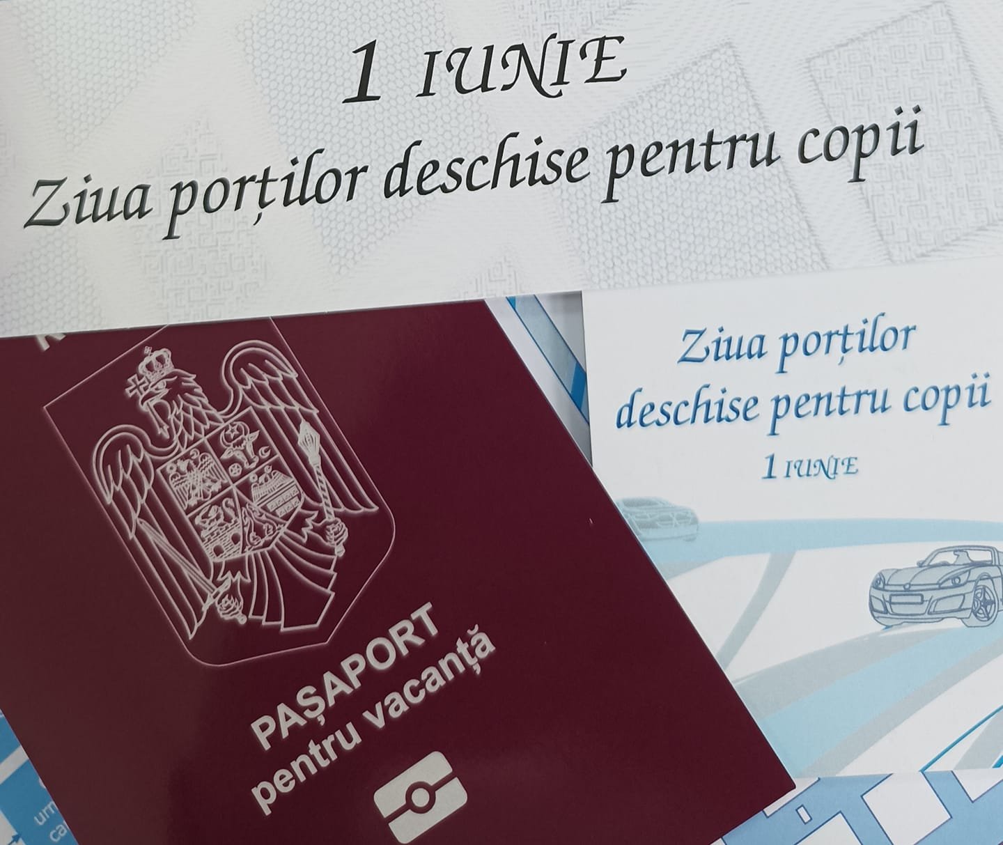 Porți deschise la pașapoarte pentru minori de 1 Iunie
