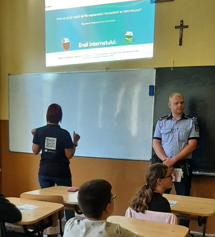Săptămâna prevenirii criminalității continuă cu evenimente care vin în ajutorul elevilor
