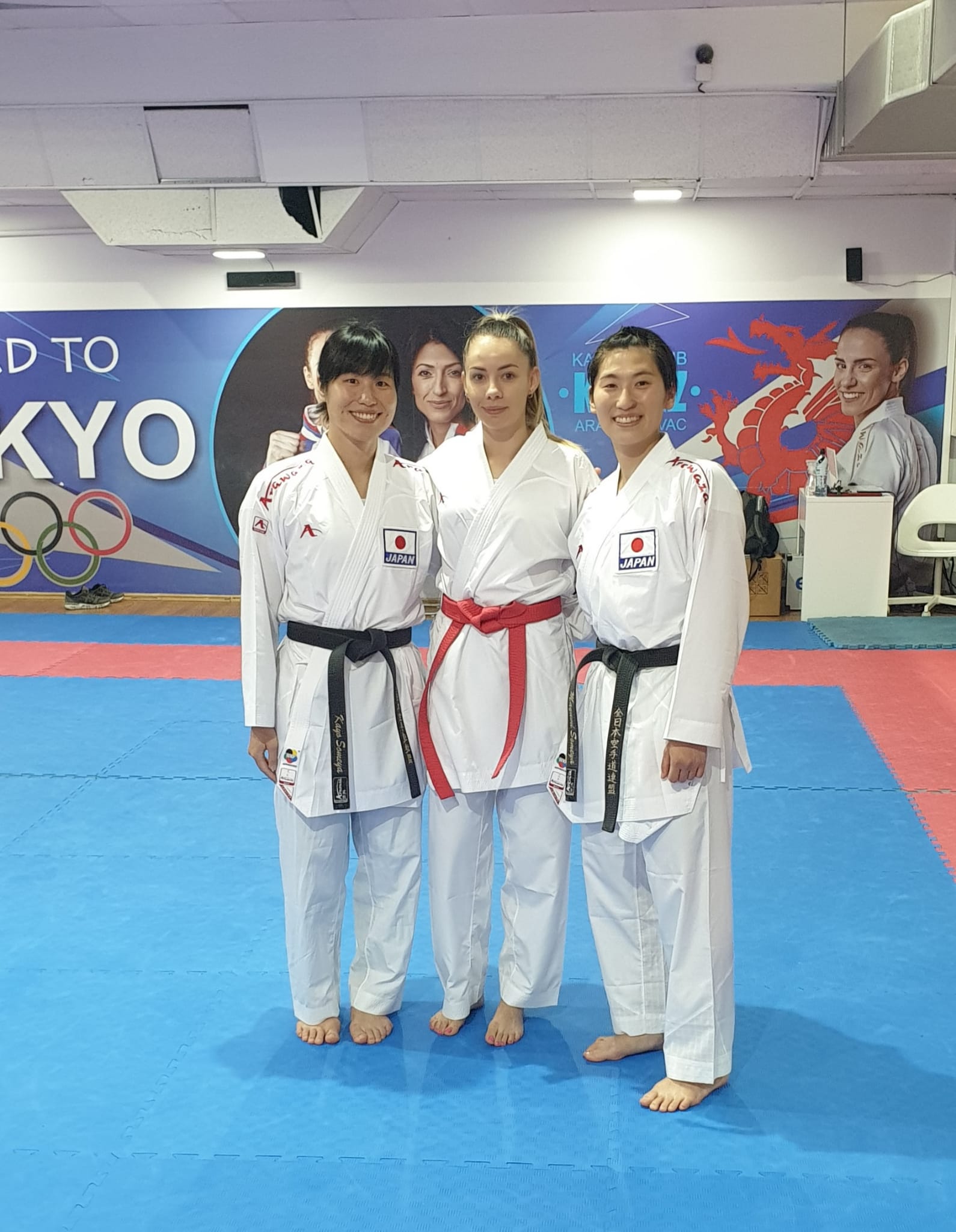 Daiana Vancsa la un stagiu internațional de pregătire, în Serbia