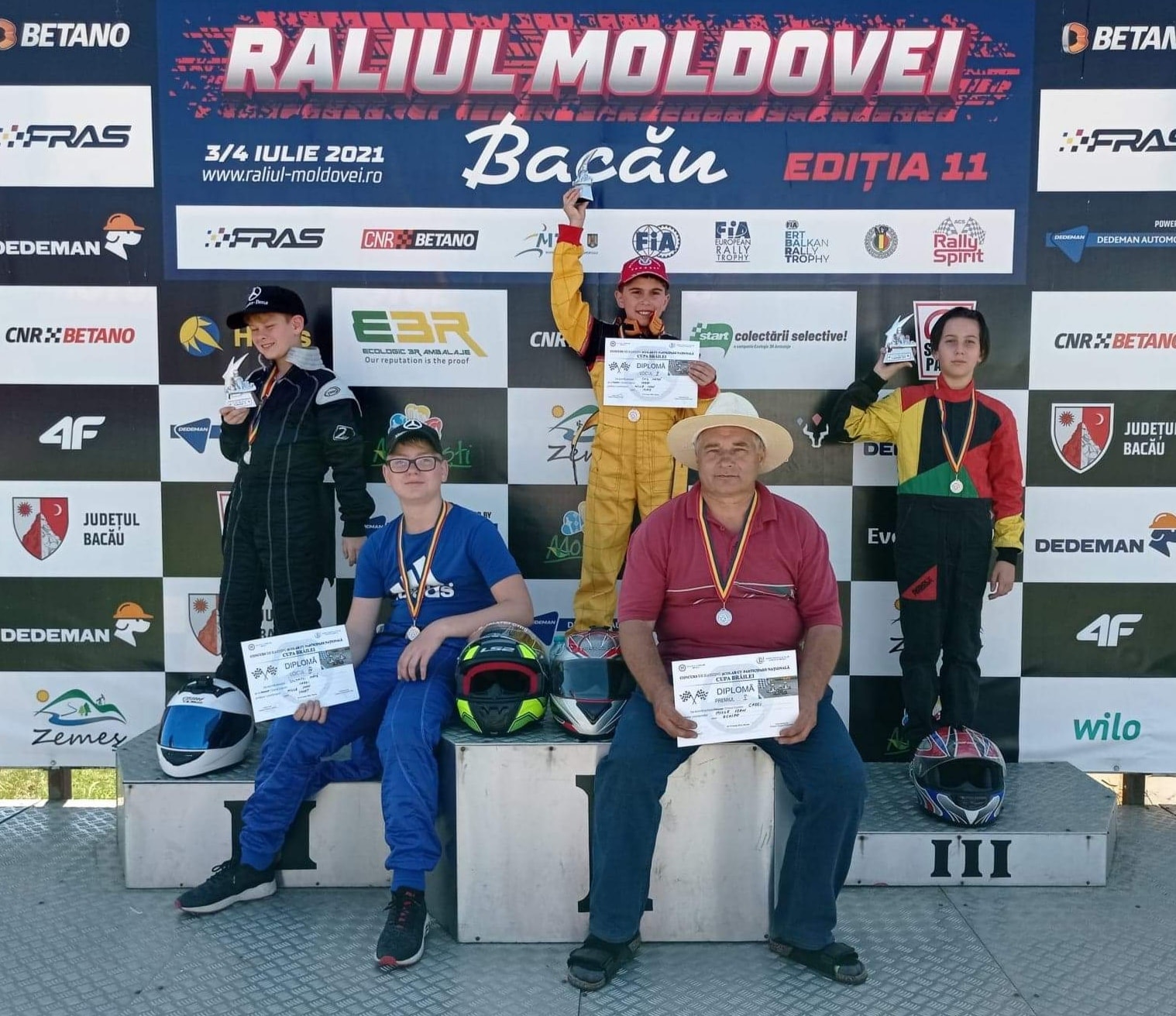 Copiii cercului de carting de la Clubul Copiilor din Carei au câștigat  Campionatul Național de profil