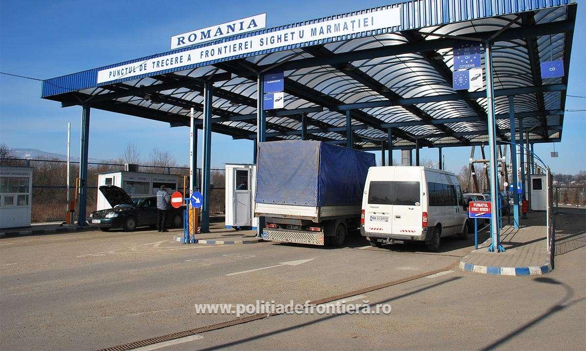 Maşini radiate din circulaţie, oprită la PTF Sighet