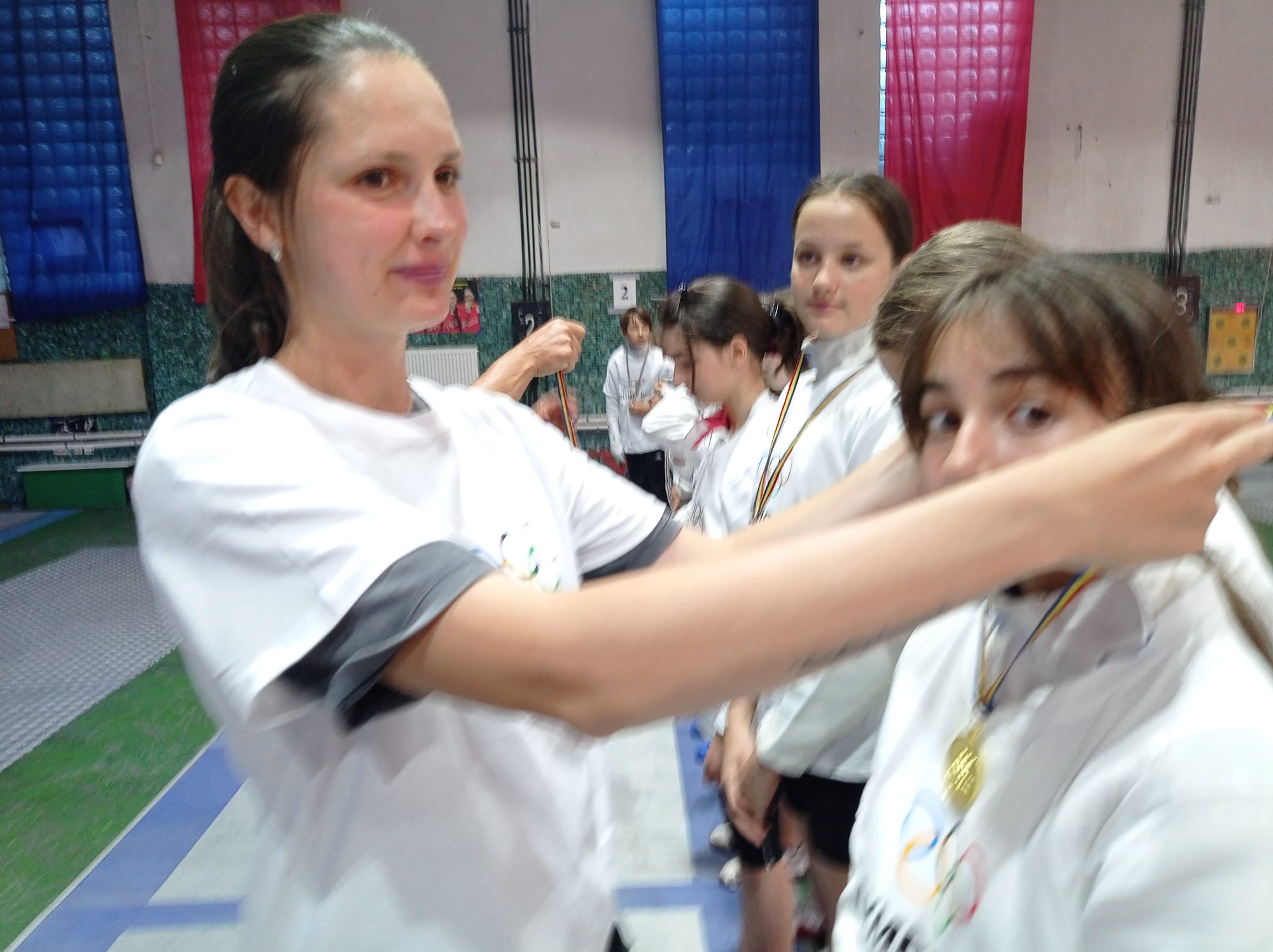 O mare campioană printre micii viitori campioni!