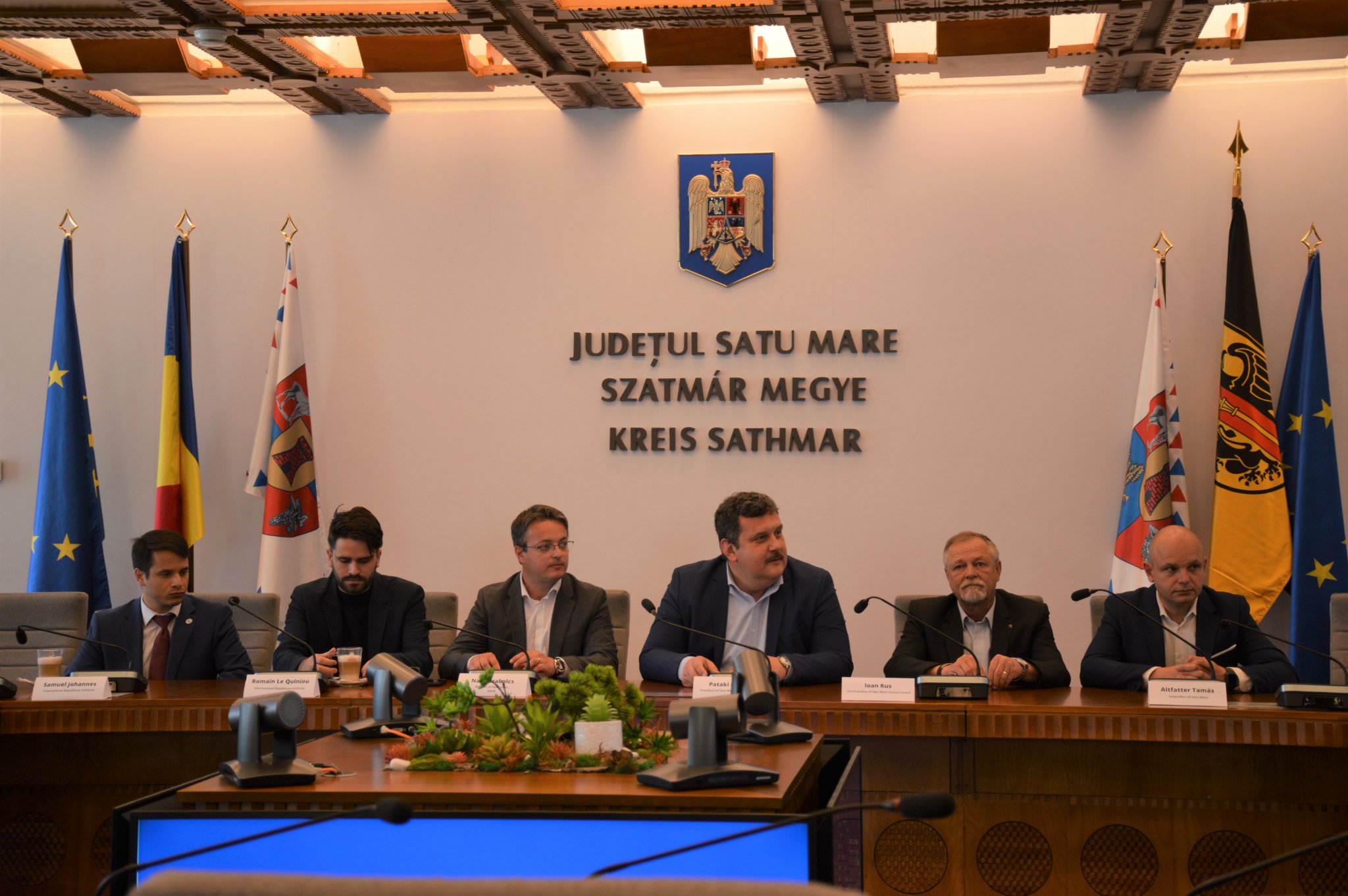 Vizită a americanilor  la Satu Mare