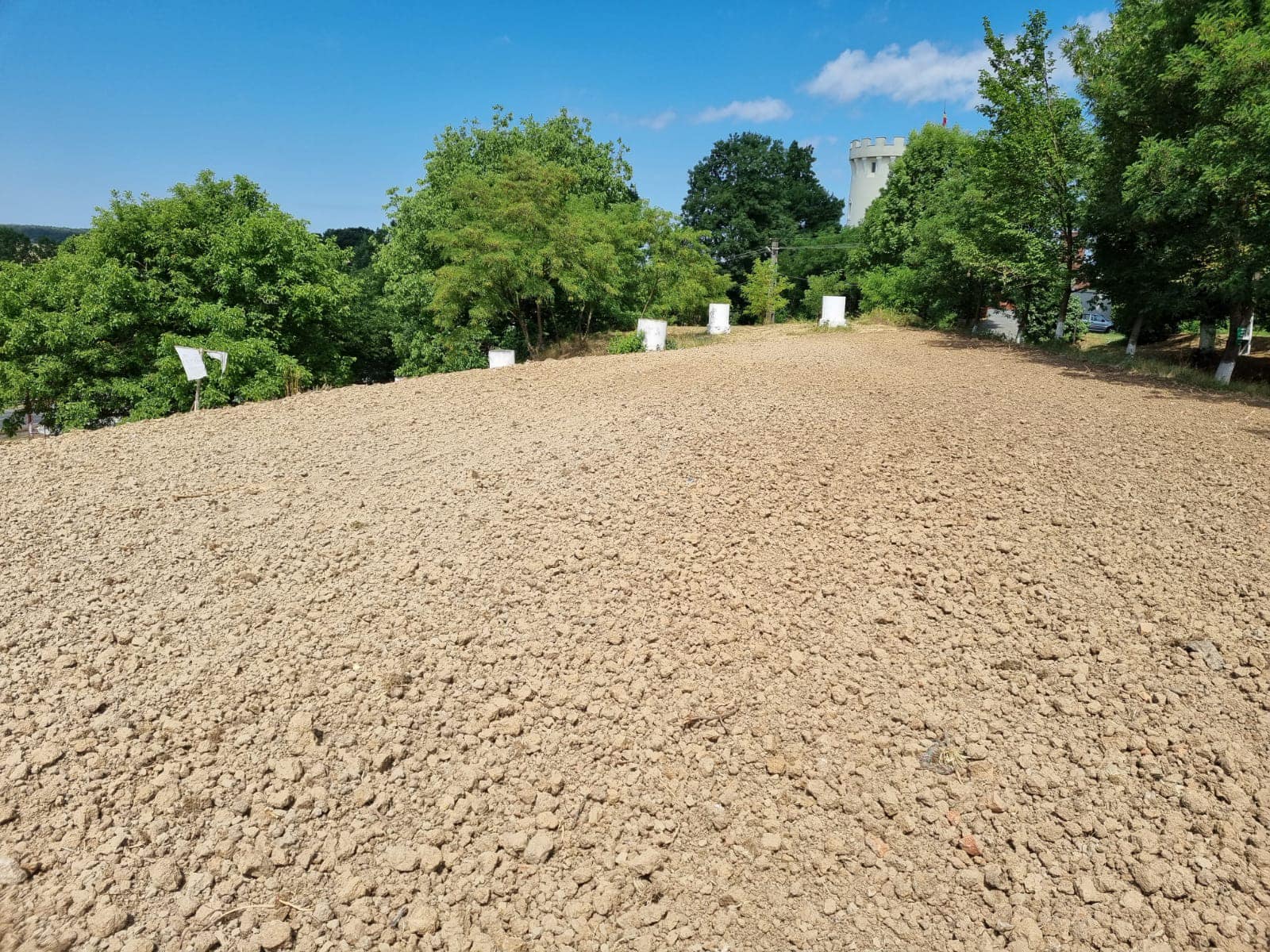 Zona Cetății din Ardud, reamenajată