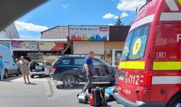 Un biciclist căzut de pe bicicletă  pe strada Rodnei a făcut stop cardiac. Din păcate a decedat