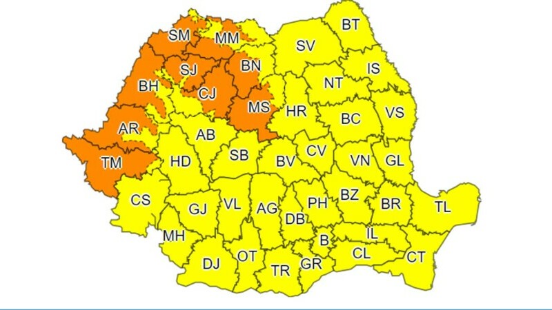 Primul cod portocaliu de caniculă din acest an. Meteorologii avertizează că temperaturile vor ajunge la 38 de grade Celsius