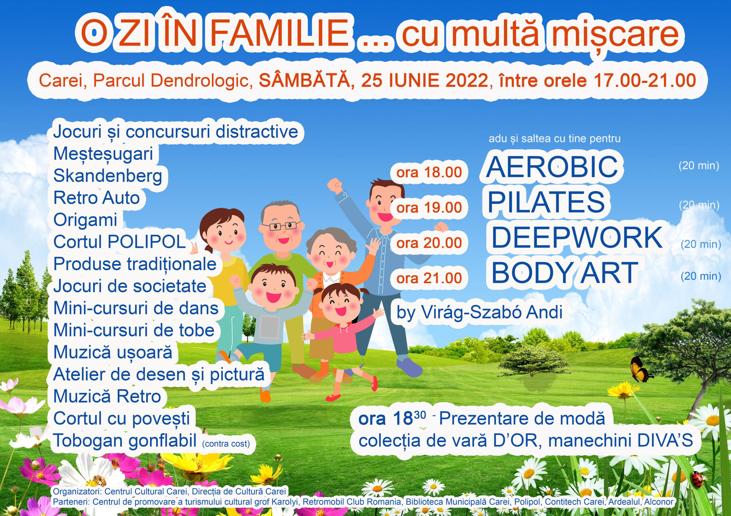 O zi în familie, cu multă mișcare
