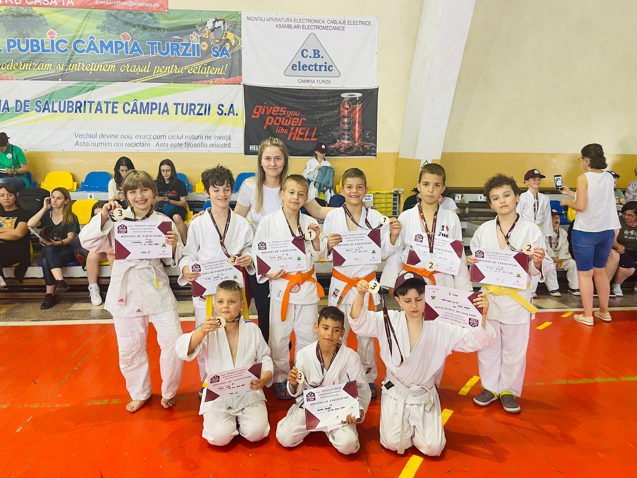 Judoka de la CSM Satu Mare la  “Cupa de la Ferma cu Omenie”