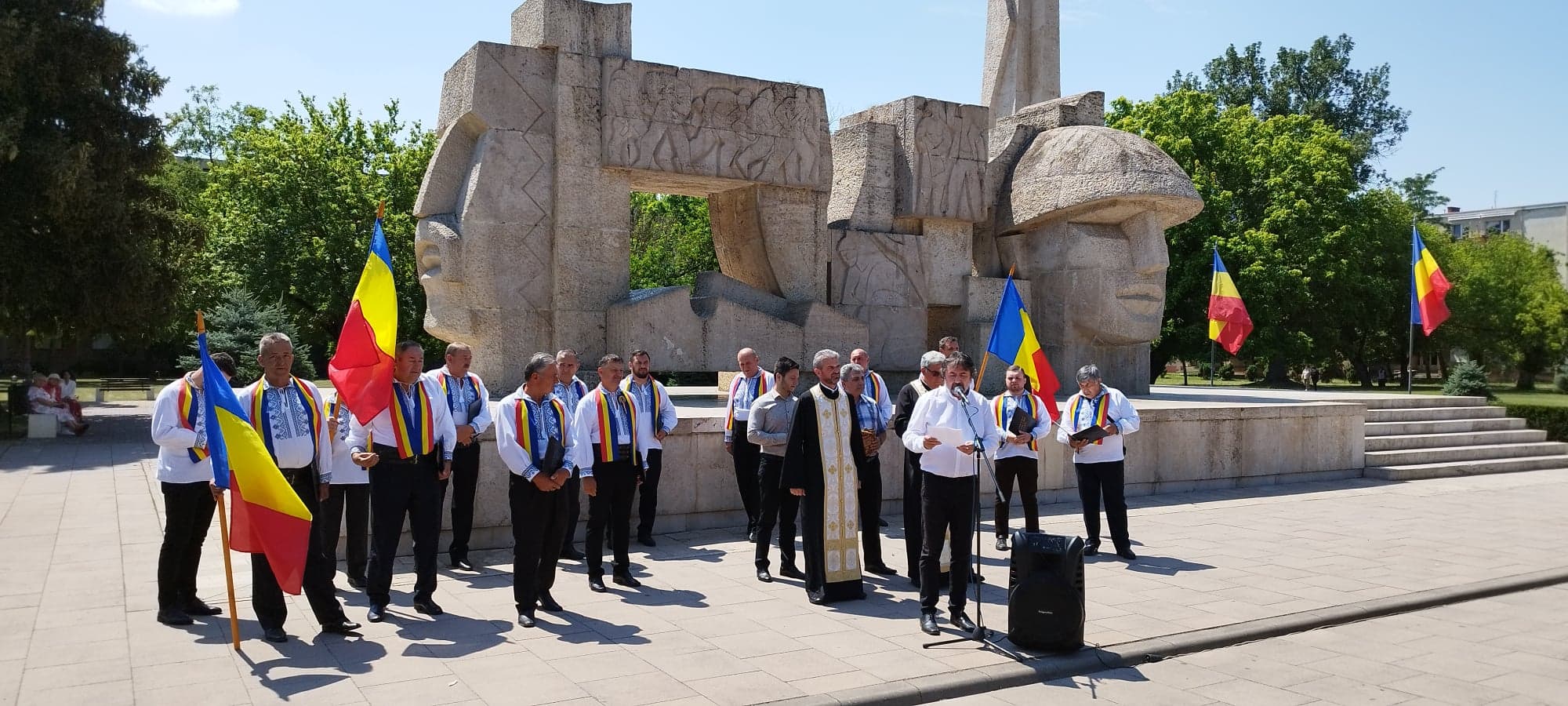 Ziua Drapelului Național, celebrată la Carei