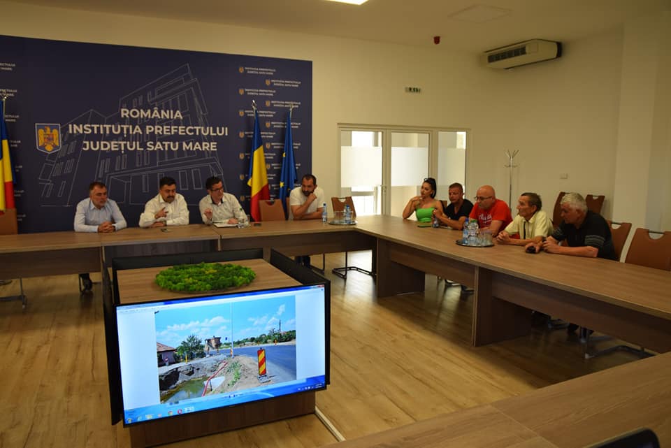Problemele de trafic rutier ale cetățenilor de pe strada Dorobanților din municipiul Satu Mare – în atenția prefectului Radu Roca