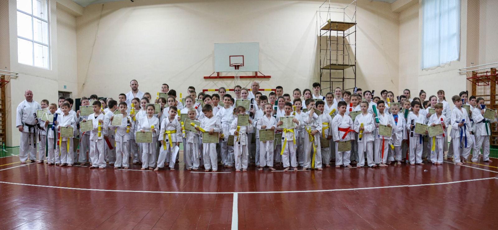 Arte marțiale /  Peste 100 de samurai au susținut examenul de centură!