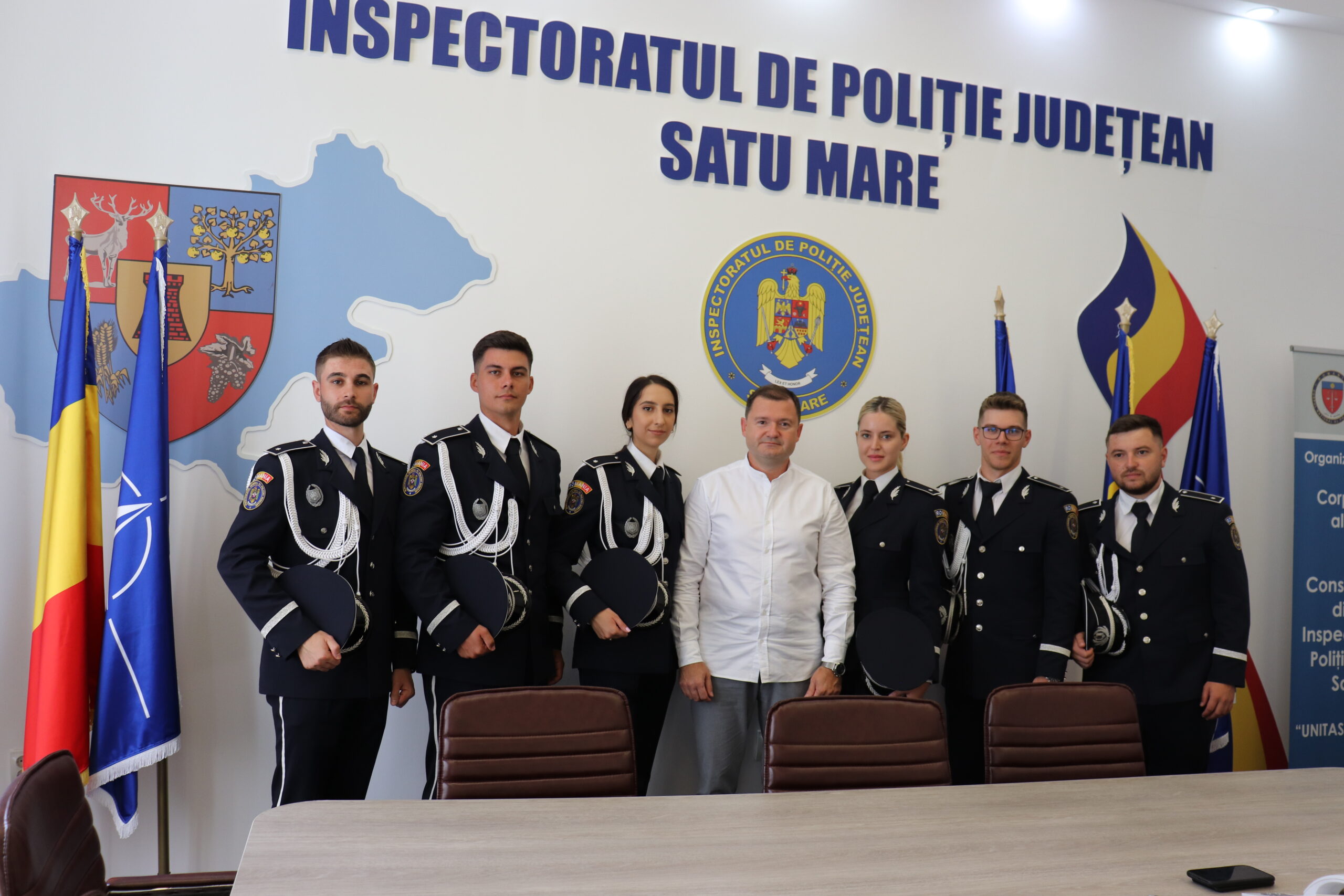 6 polițiști își încep cariera în cadrul Inspectoratului de Poliție Județean Satu Mare