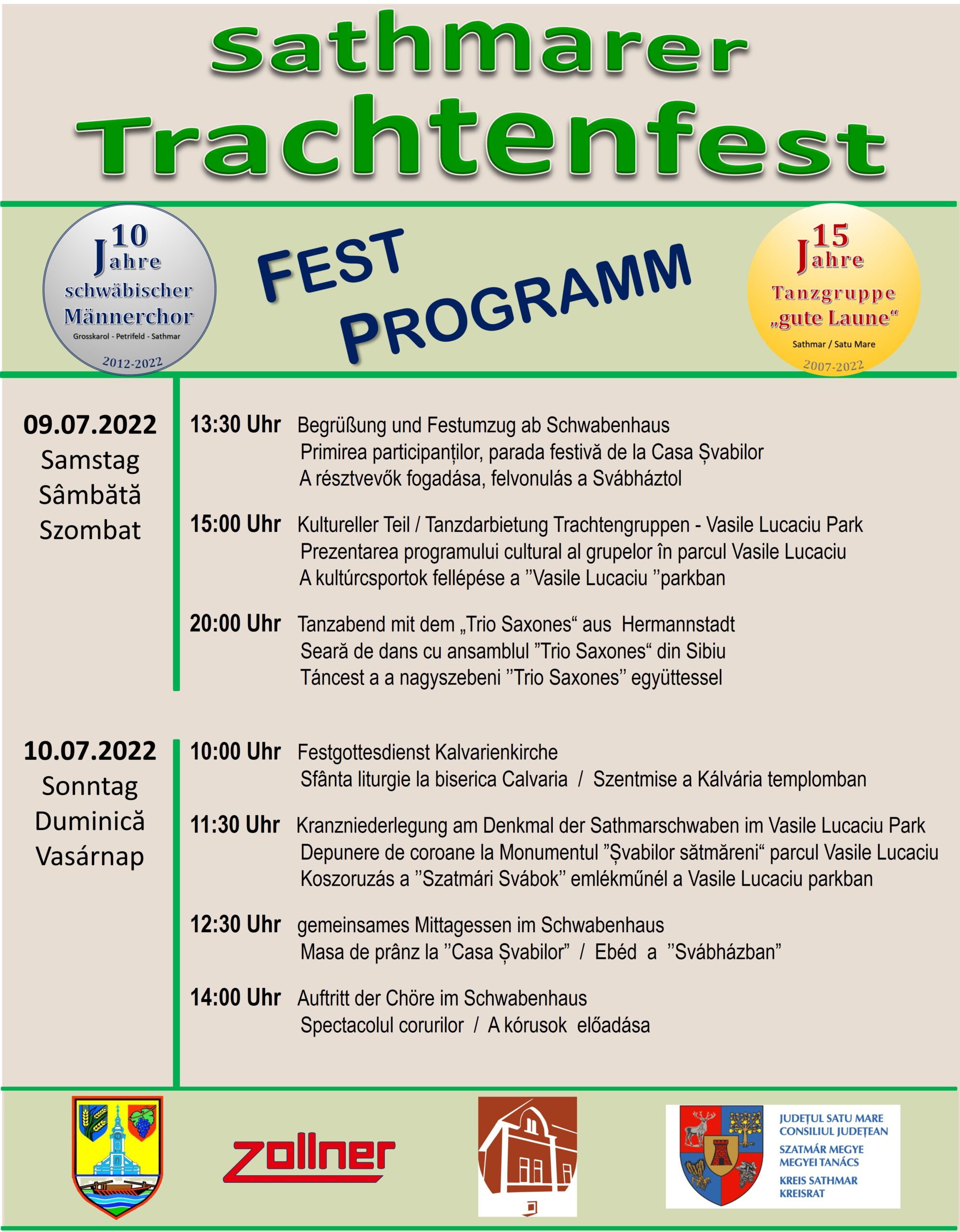 Festivalul portului popular în Satu Mare la cea de-a II – a ediție  