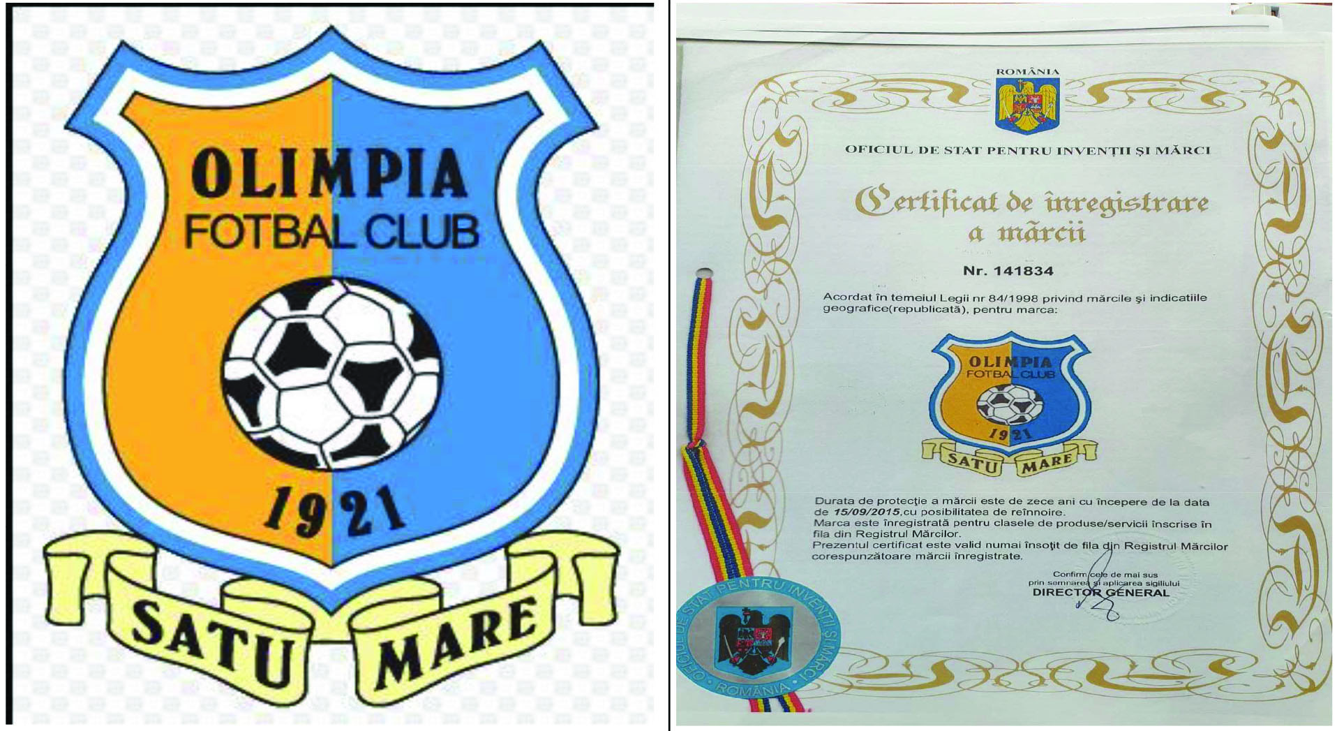 Ești pasionat de fotbal? Vrei să cumperi marca CLUB SPORTIV FOTBAL CLUB OLIMPIA 2010. Detalii în material