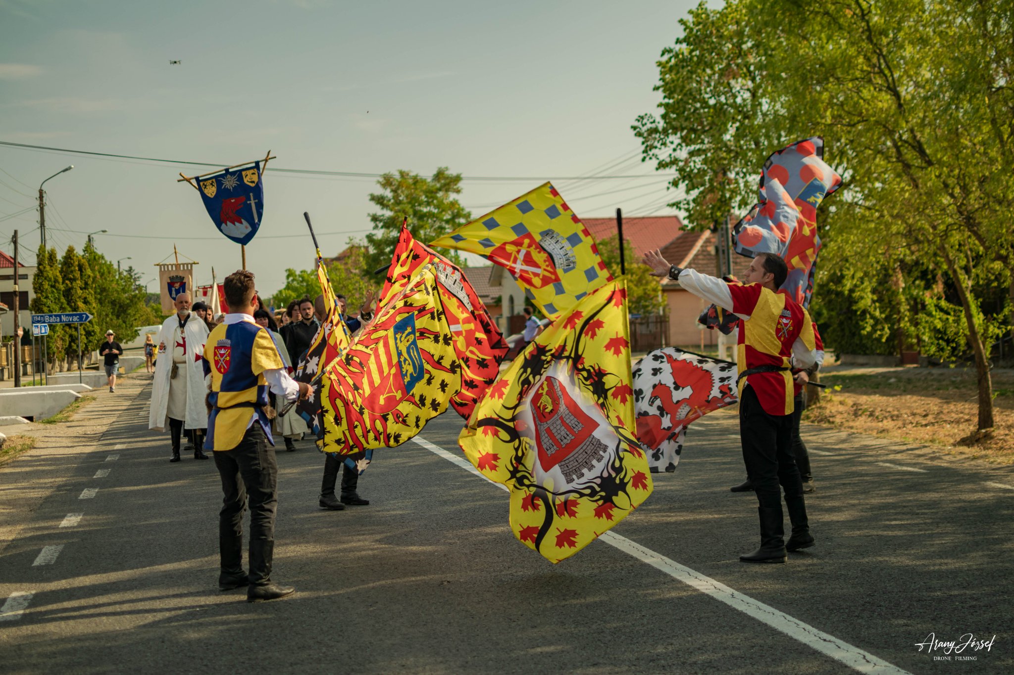 VIDEO-FOTO. Week-end medieval SPECTACOL la Ardud. Deschiderea oficială a avut loc vineri seara