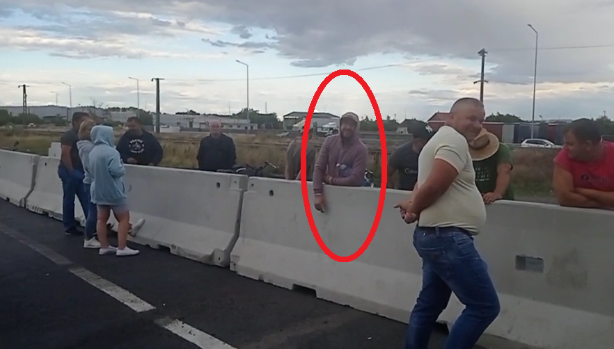 Recalcitrantul de la proteste