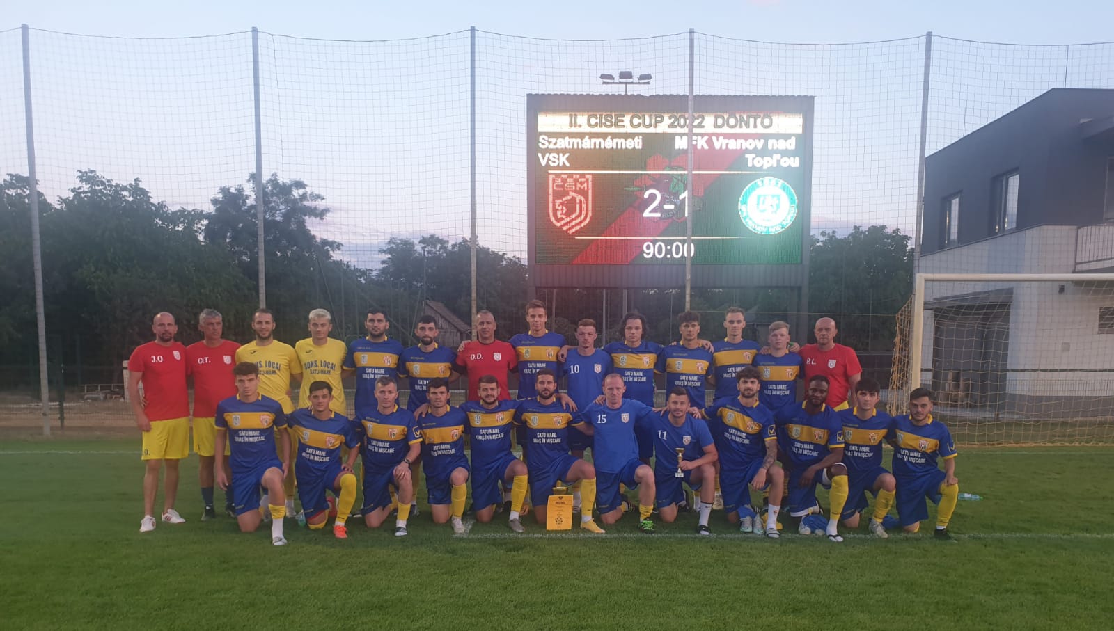 Fotbal amical: CSM Satu Mare a câștigat turneul de la Cigand! Ervin Zsiga declarat cel mai bun jucător!