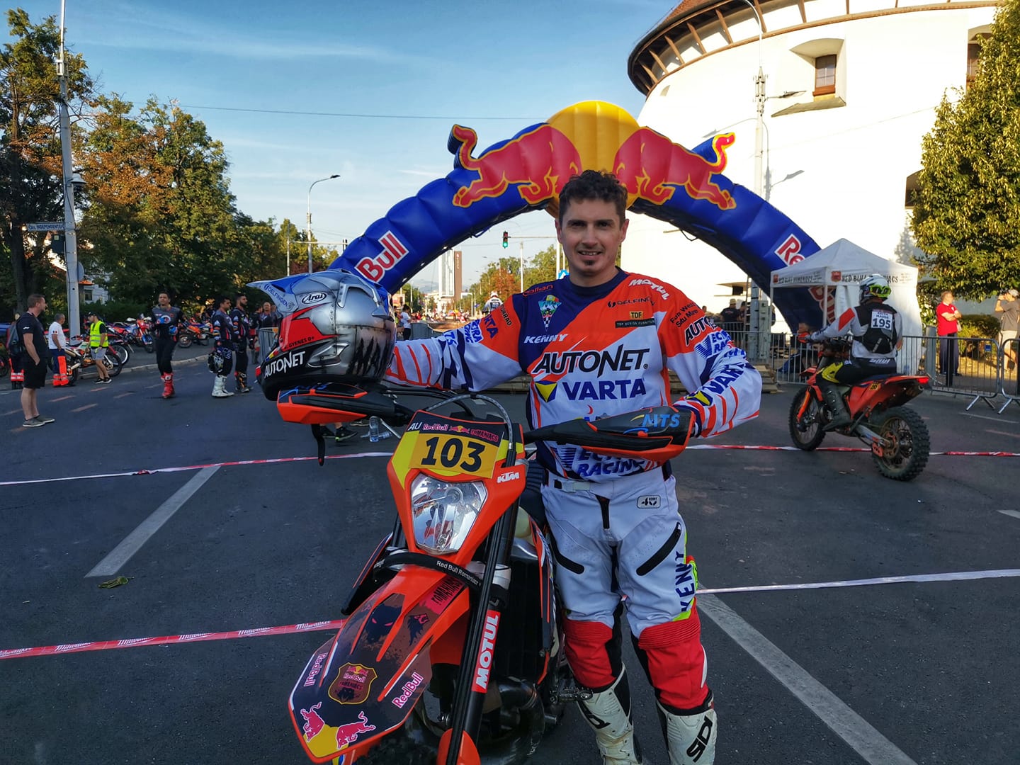 Performanță. Mani Gyenes, participarea cu numărul 19 în Red Bull Romaniacs