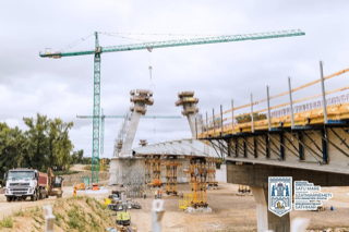 Proiect Important. Al treilea pod peste Someș, unul dintre cele mai spectaculoase șantiere din țară