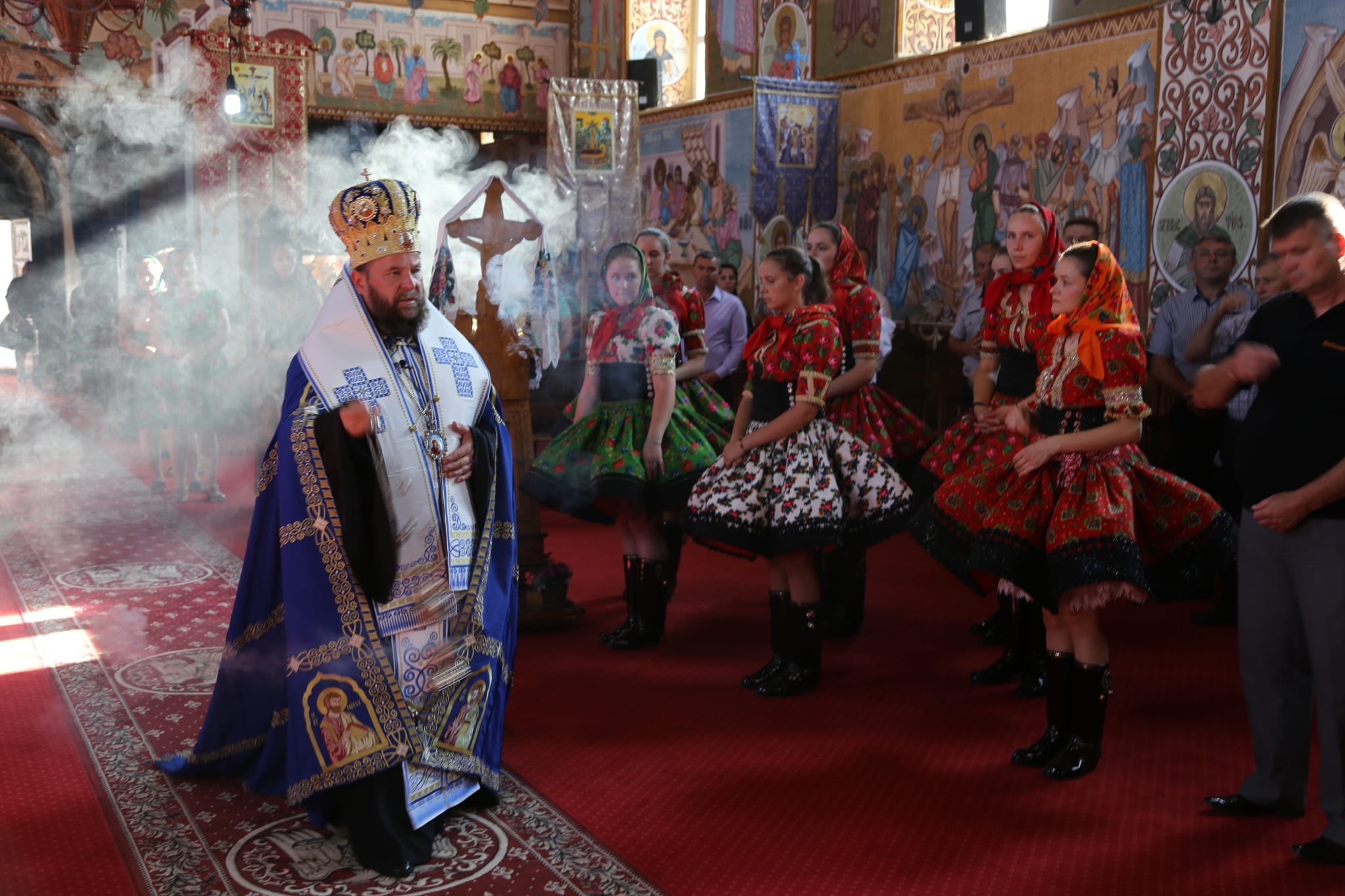 Slujba Paraclisului Maicii Domnului la Parohia Ortodoxă Cămărzana