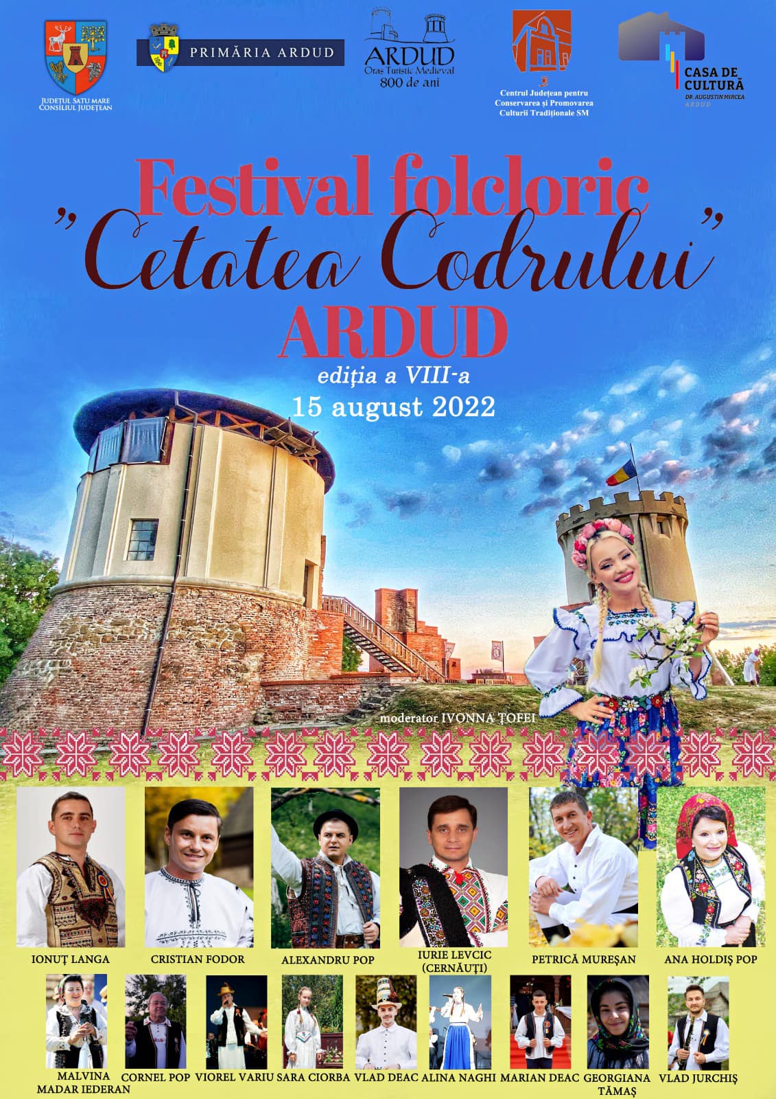 Festivalul folcloric internațional “CETATEA CODRULUI” Ardud, ediția a VIII-a