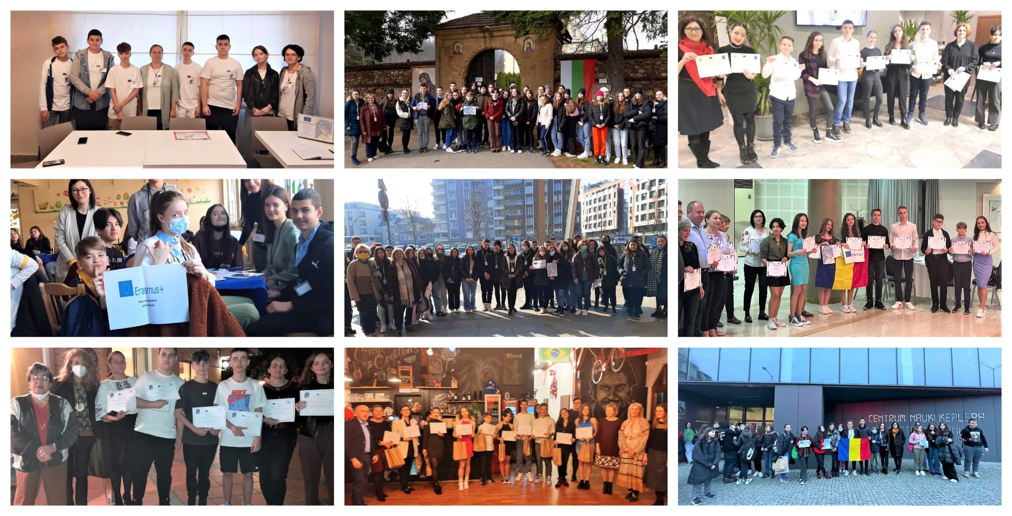 Anul școlar 2021-2022, un an bogat în experiențe Erasmus+ pentru elevii și cadrele didactice de la Școala Gimnazială „Grigore Moisil” din Satu Mare.