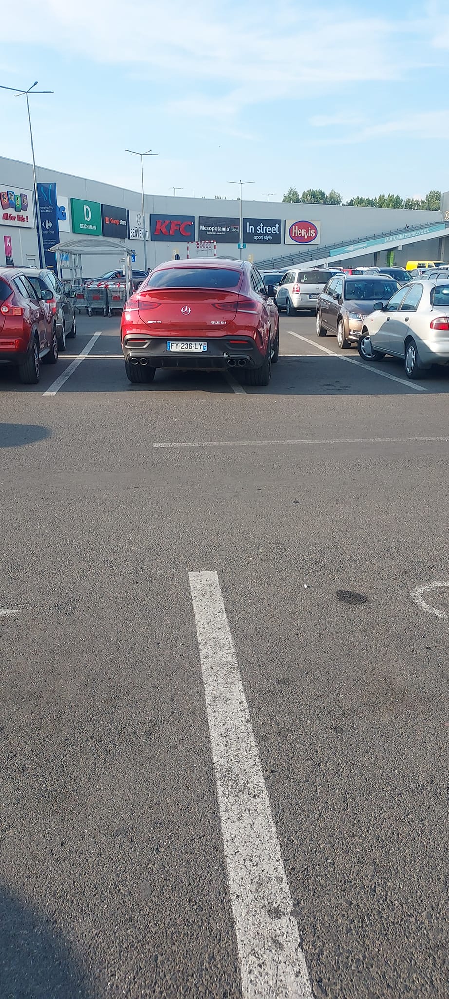 Când parcarea este prea mică...