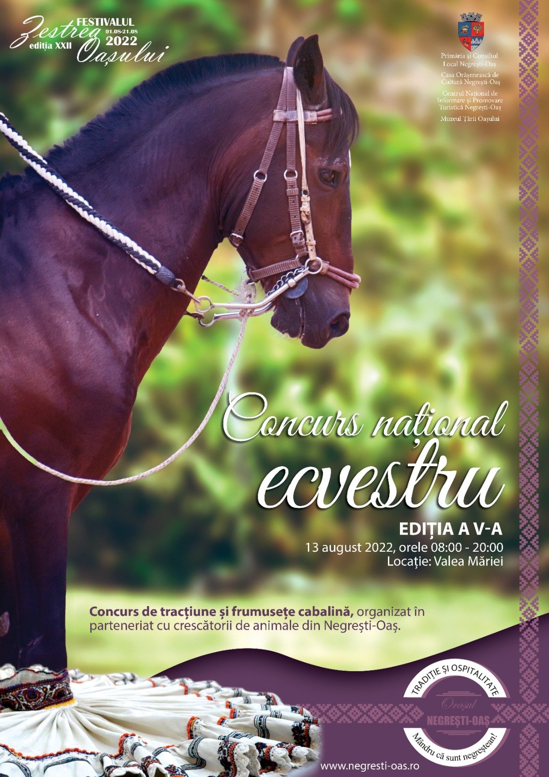 Concurs ecvestru  în Țara Oașului