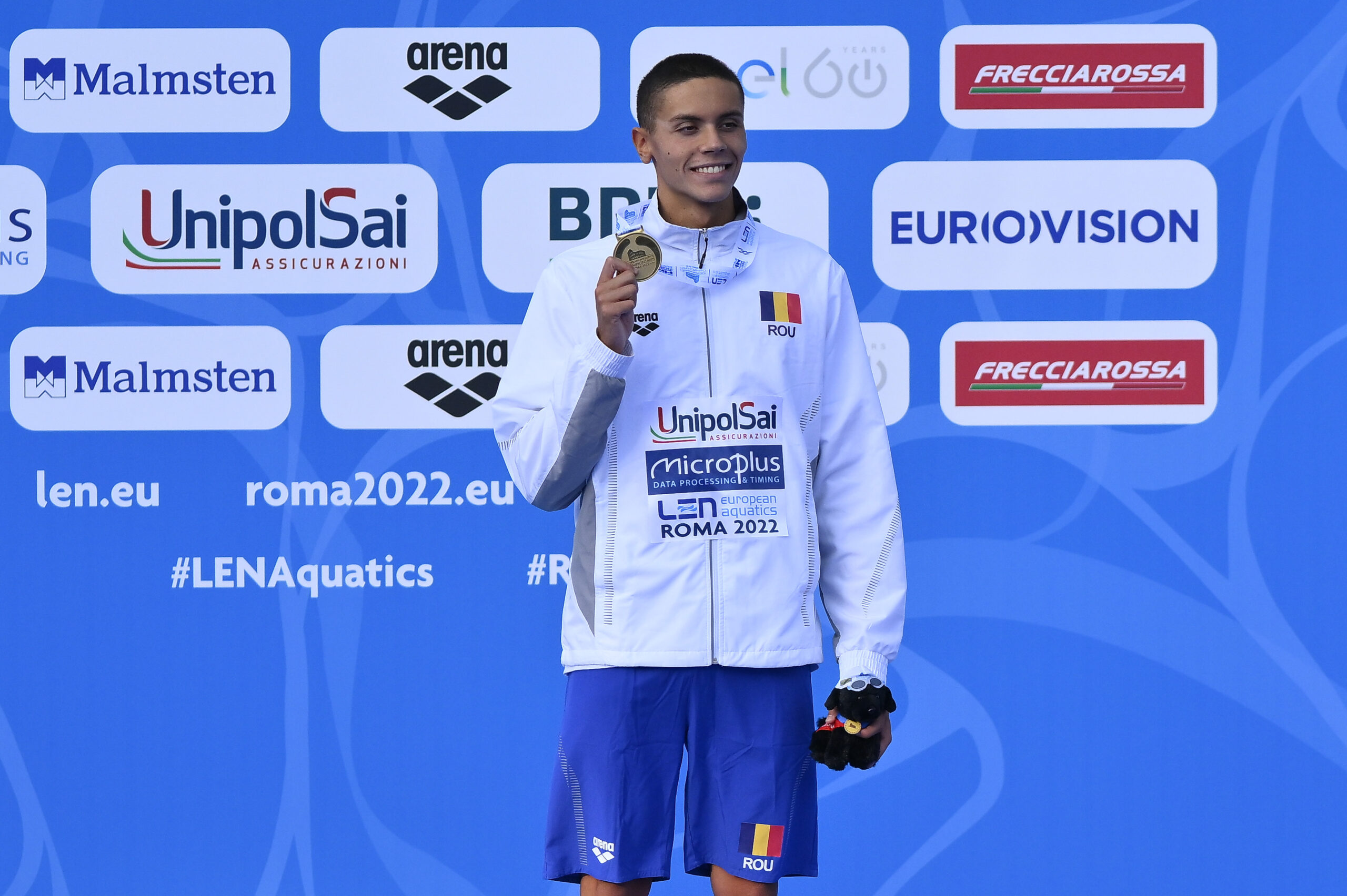 David Popovici a fost desemnat cel mai bun sportiv la Europenele de la Roma