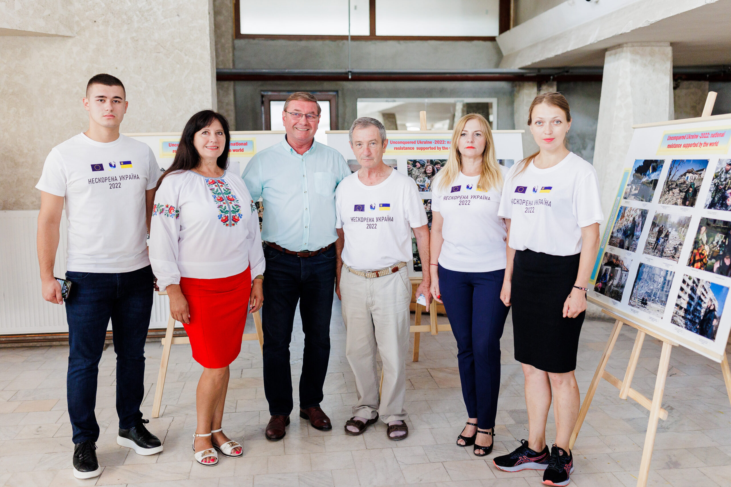 Expoziție itinerantă ce promovează pacea și solidaritatea cu Ucraina