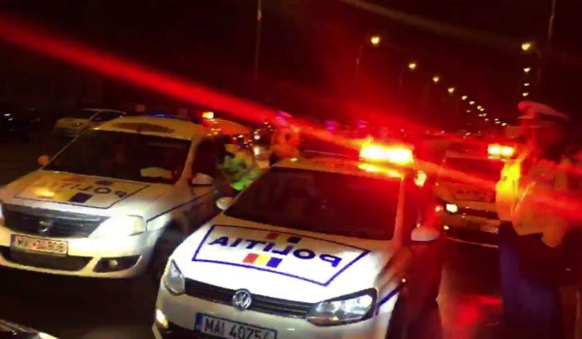 FOCURI DE ARMĂ. Scandalagiu, împușcat de polițiști