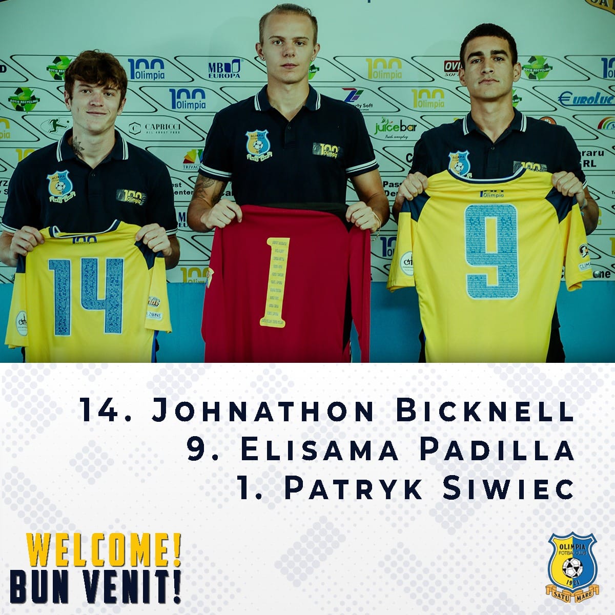 Liga a 4-a elite.  Trei americani vor juca la Olimpia Satu Mare