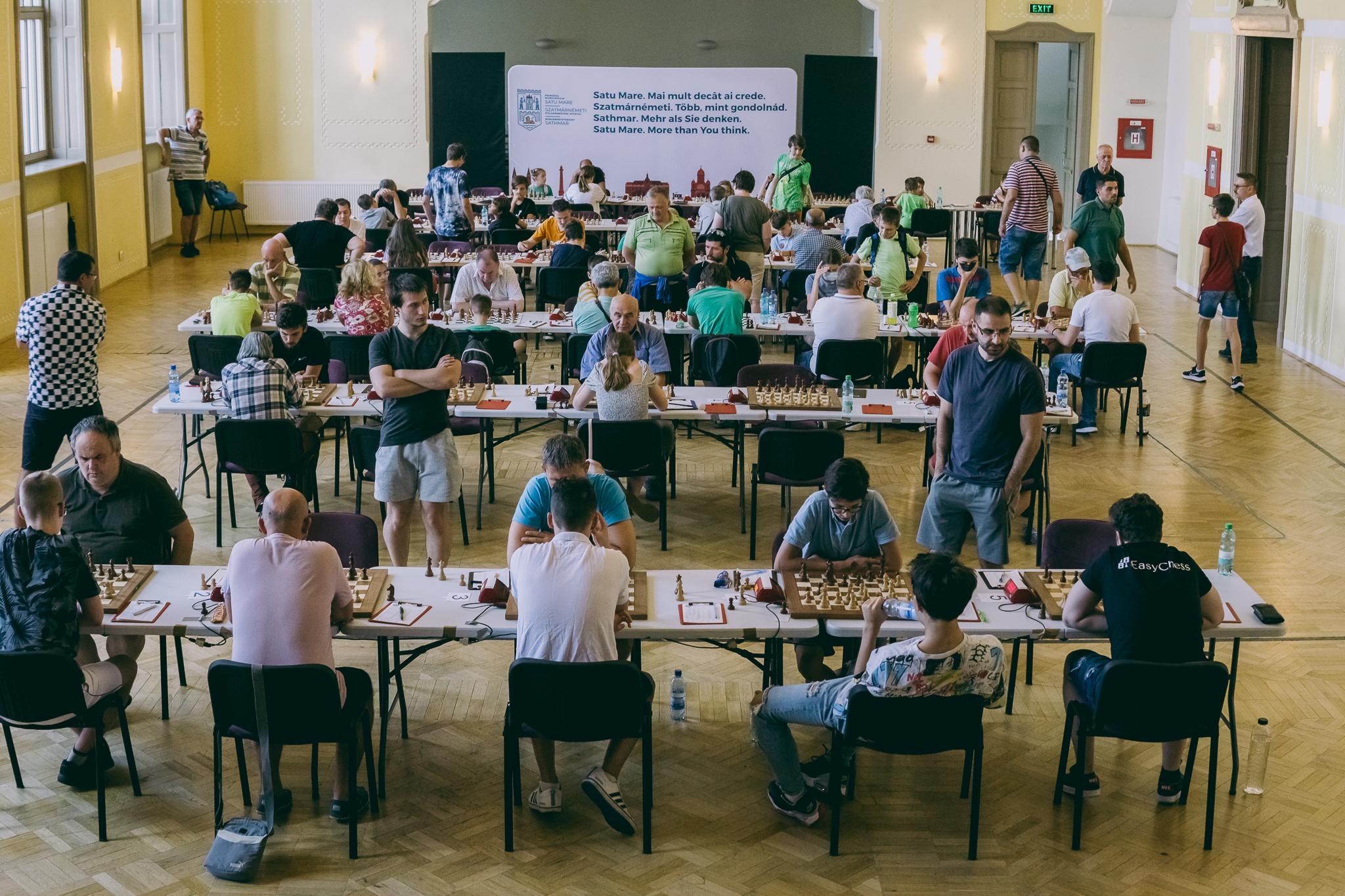 Șahiști din toate colțurile României vin la Festivalul de Șah Satu Mare