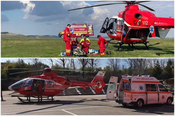 DRAMĂ în ȚARA OAȘULUI.  A intervenit ELICOPTERUL SMURD